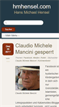 Mobile Screenshot of hmhensel.com